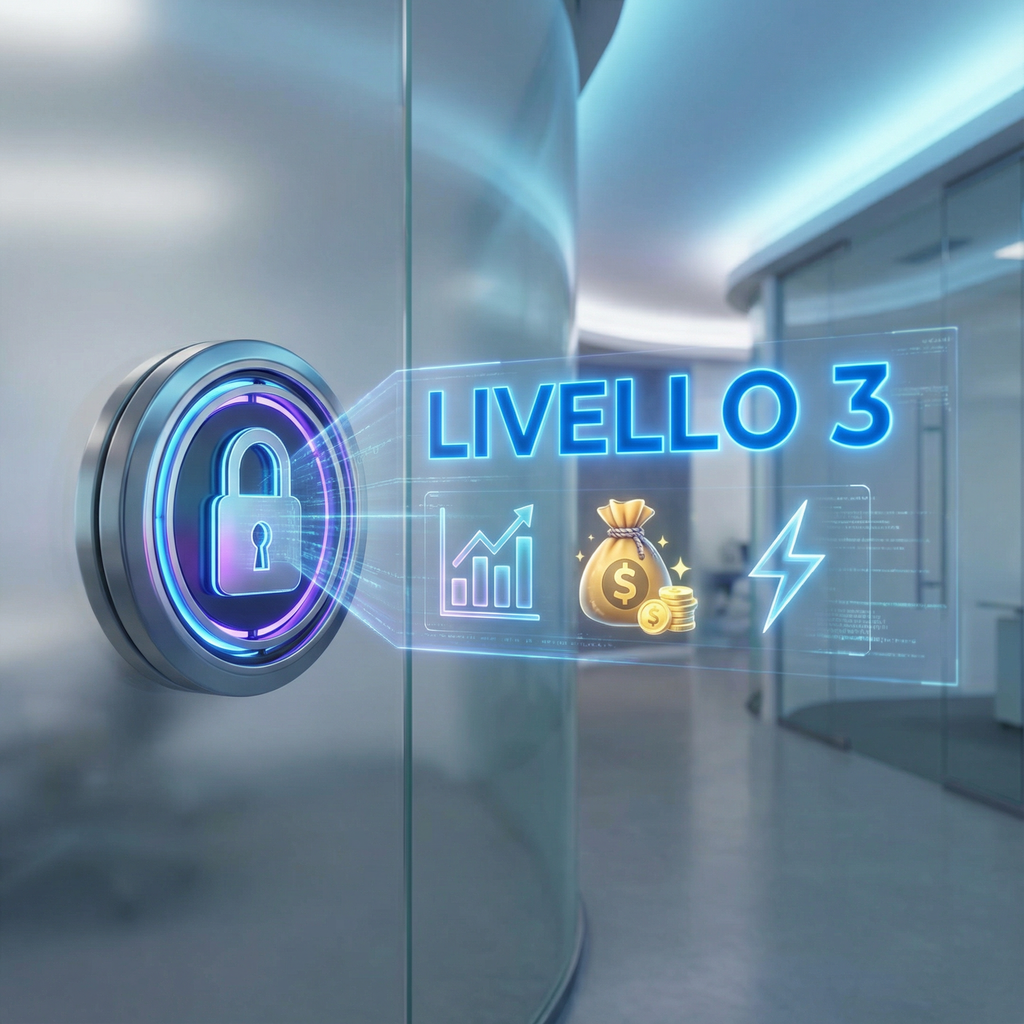 🟠 LIVELLO 3 — APERTURA SISTEMA: