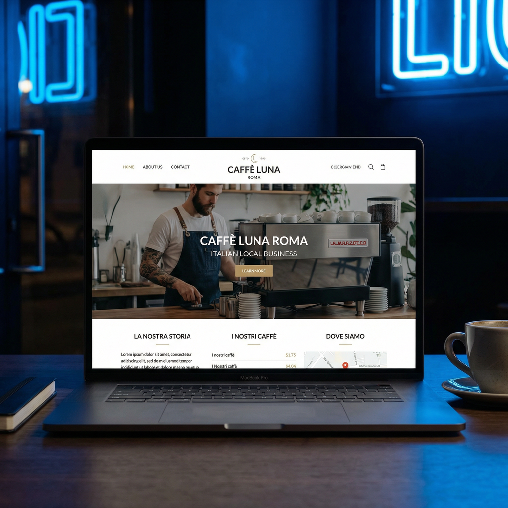 Sito Web Professionale per Attività Locali