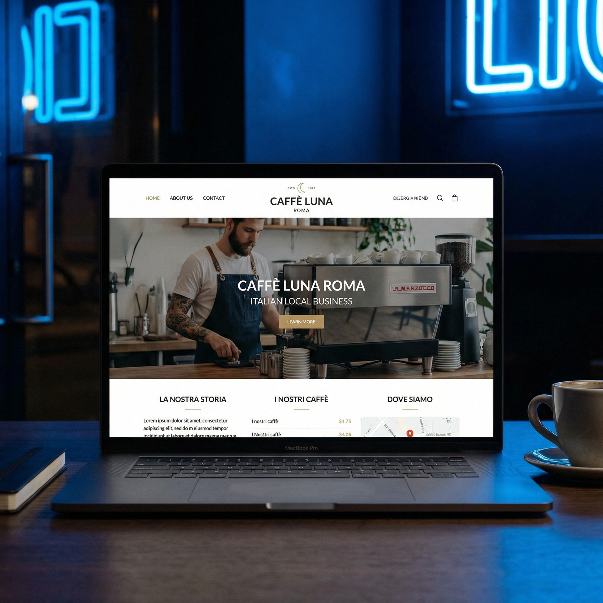Sito Web Professionale per Attività Locali